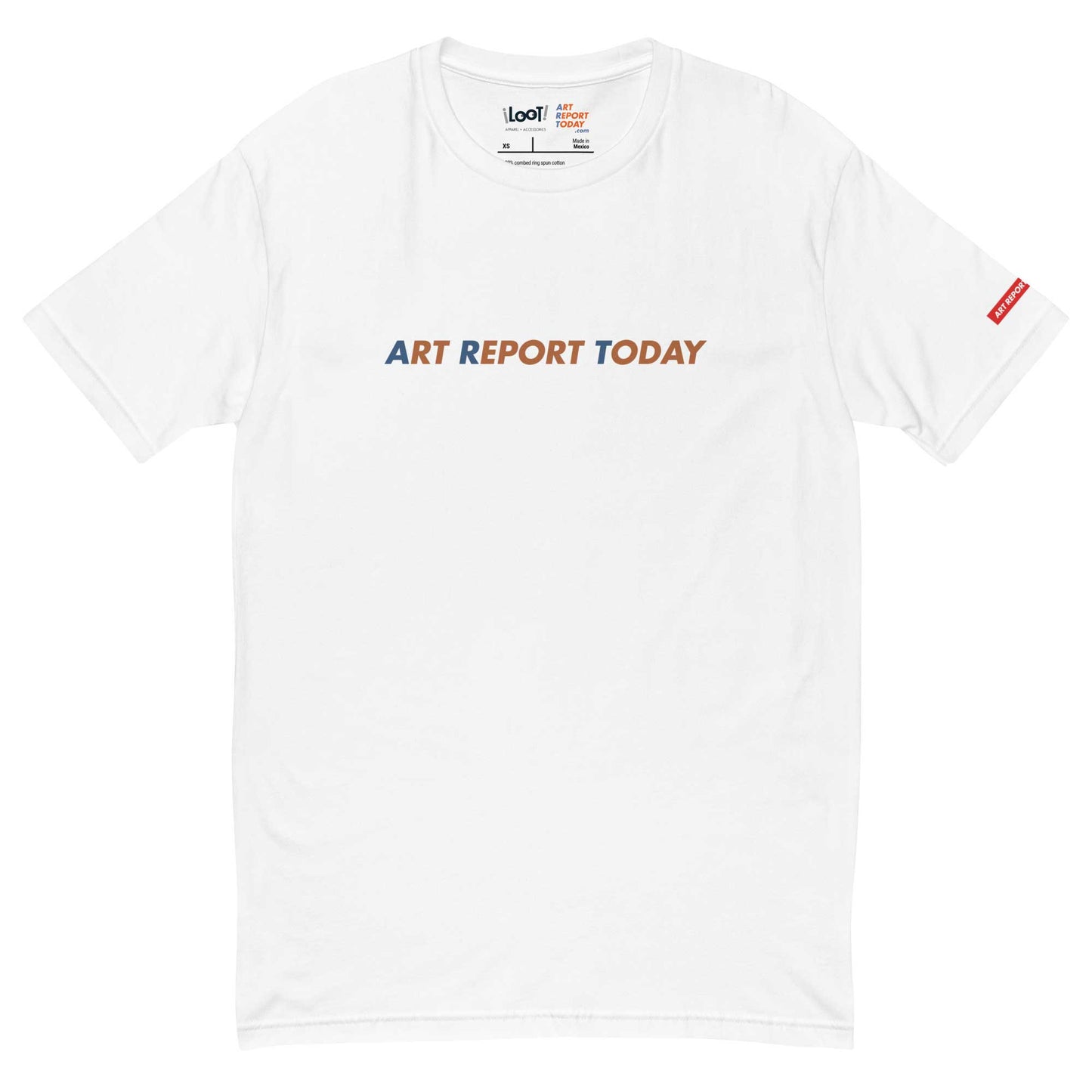 Art Report Today Men's Fitted Short Sleeve Tee