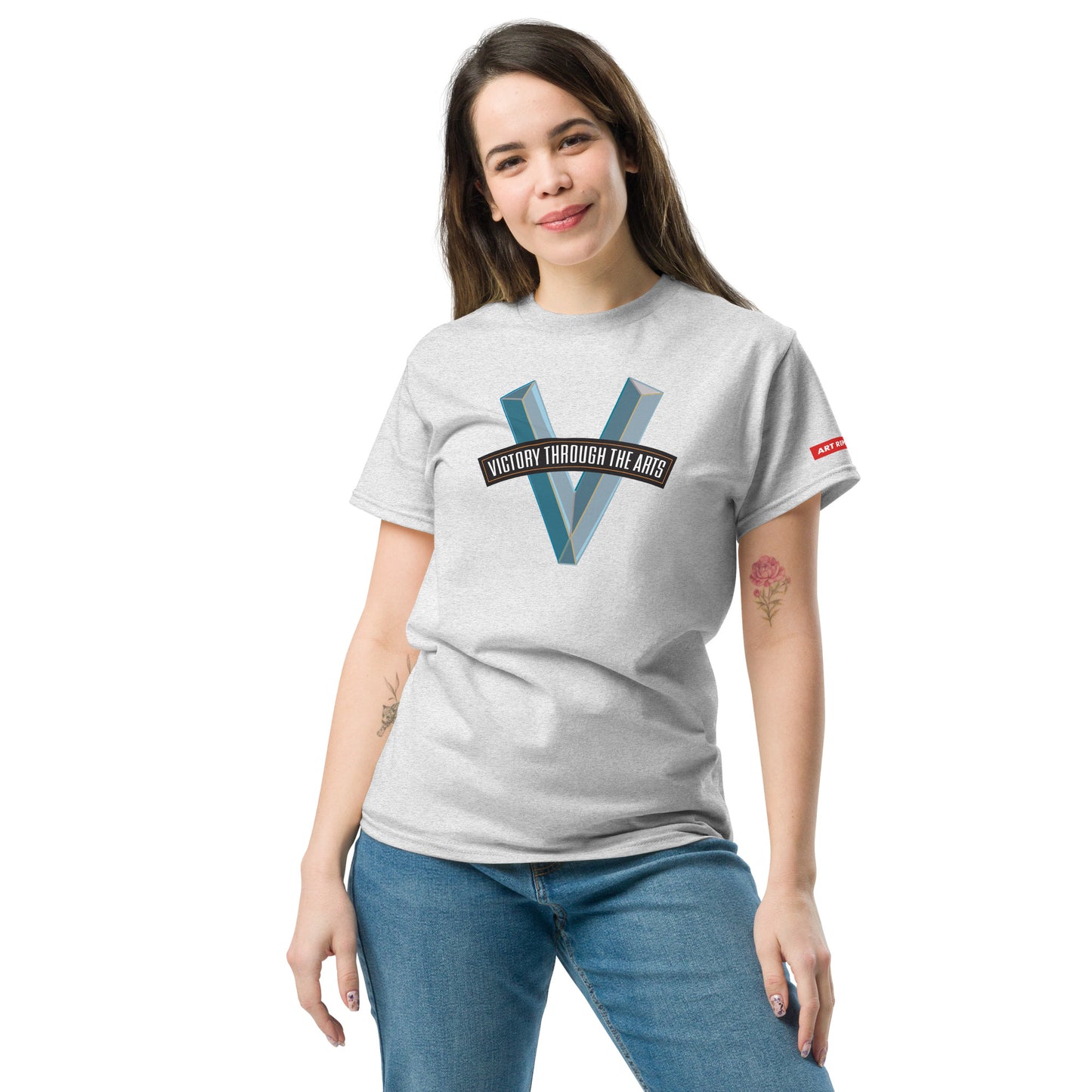 Victory Through the Arts! Unisex Classic Heavyweight Tee