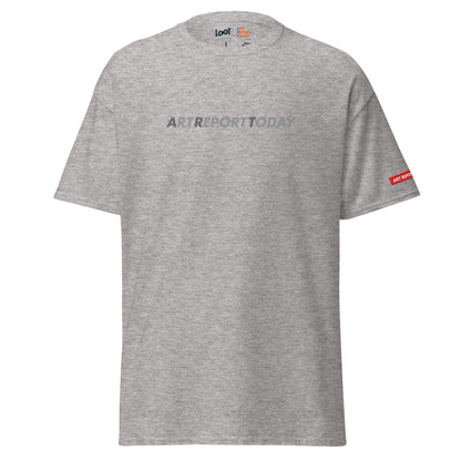 Art Report Today (Grey Logo) Unisex Classic Heavyweight Tee