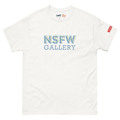 'NSFW Gallery' (Large Logo) Unisex Classic Heavyweight Tee