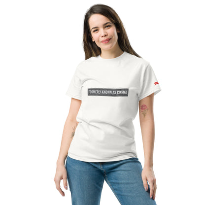 'Formerly Known As Cinema' Unisex Heavyweight T-Shirt