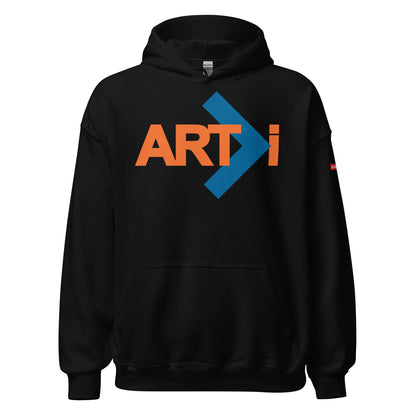 ART>i Unisex Hoodie (ART is Greater Than i)