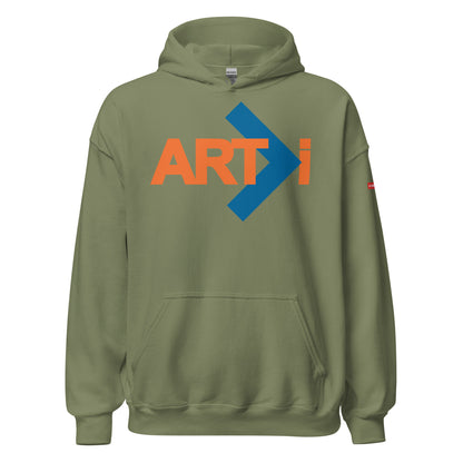 ART>i Unisex Hoodie (ART is Greater Than i)