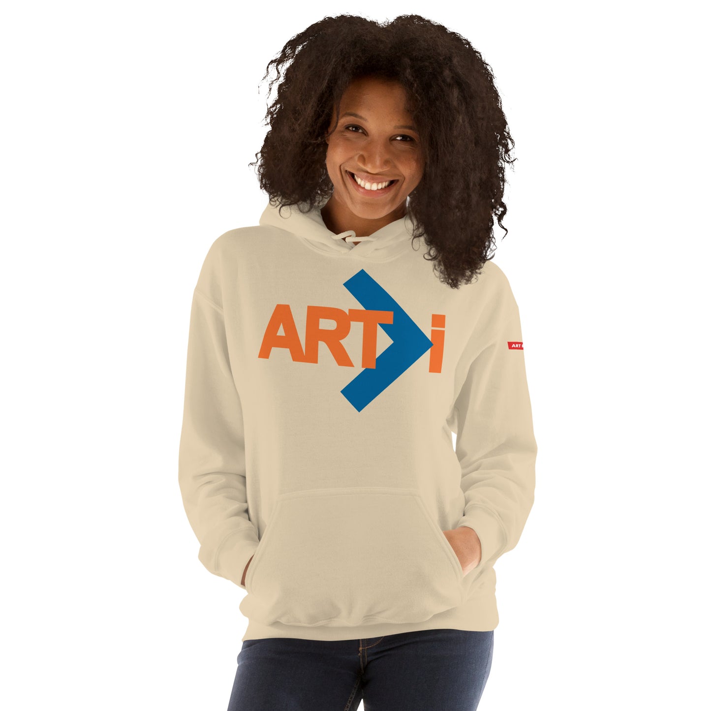 ART>i Unisex Hoodie (ART is Greater Than i)