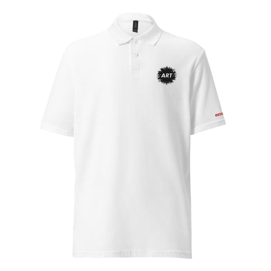 Unisex Pique Polo Shirt, Sea Urchin Logo