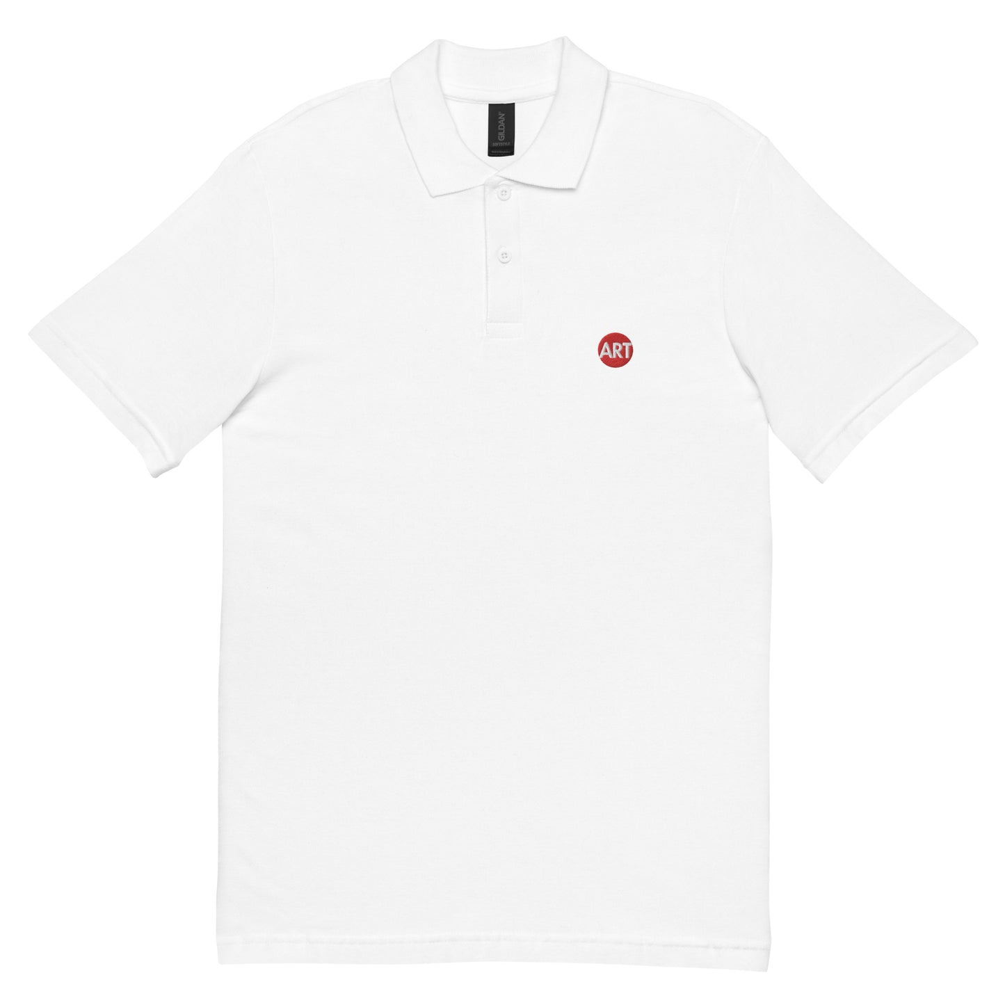 CircleART Unisex Pique Polo with Subtle Embroidery