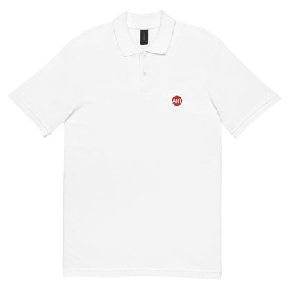 CircleART Unisex Pique Polo with Subtle Embroidery