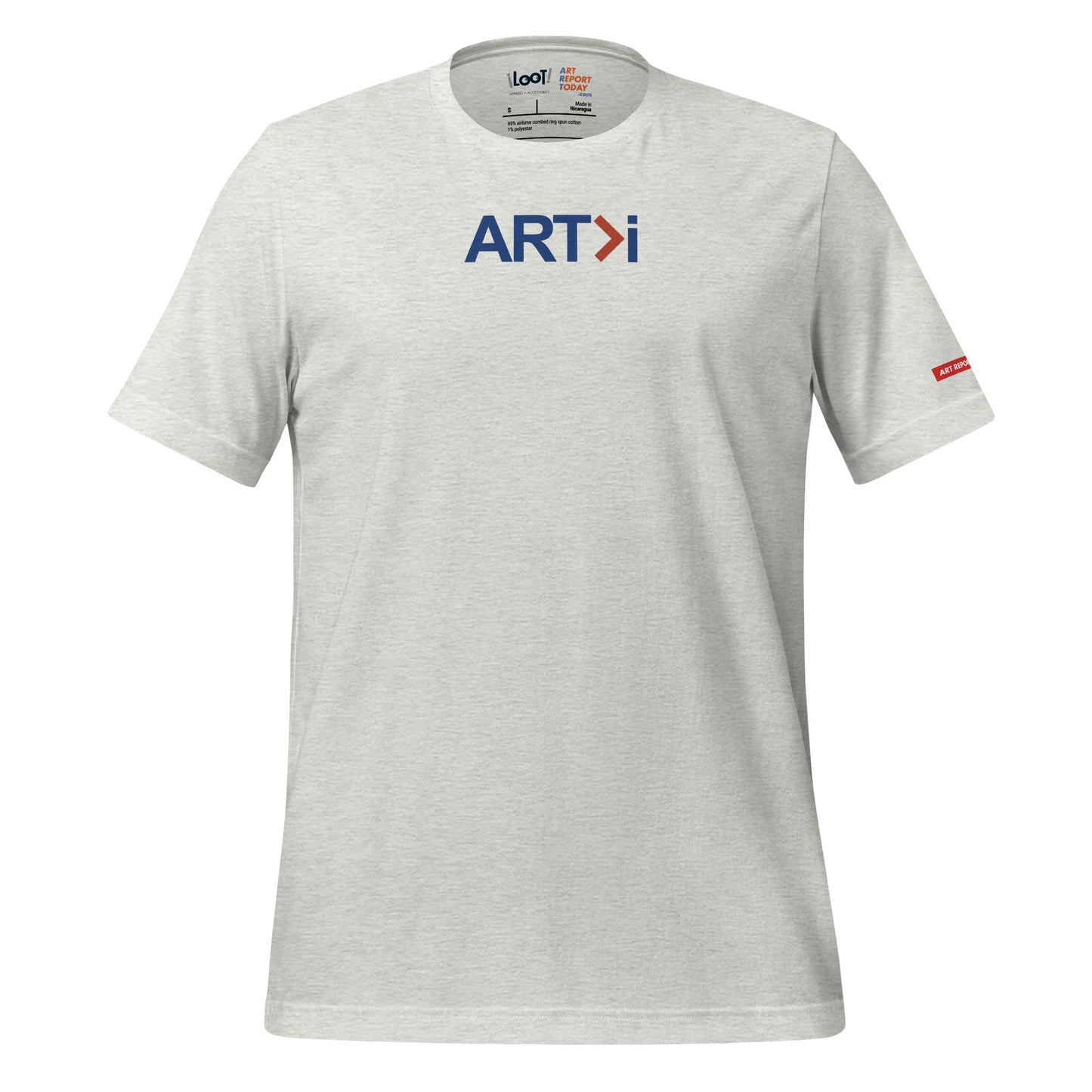 Unisex T-Shirt, ART Greater Than i (Blue-Red)