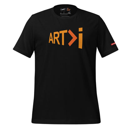 ART>i Unisex Fashion T-shirt (Art is Greater Than i)