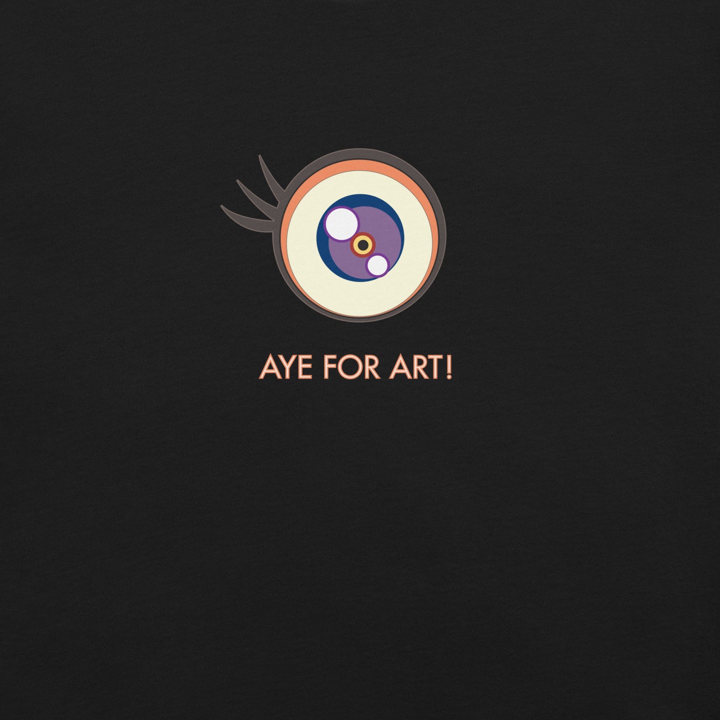 Aye for Art! (after Murakami) Unisex Fashion T-Shirt