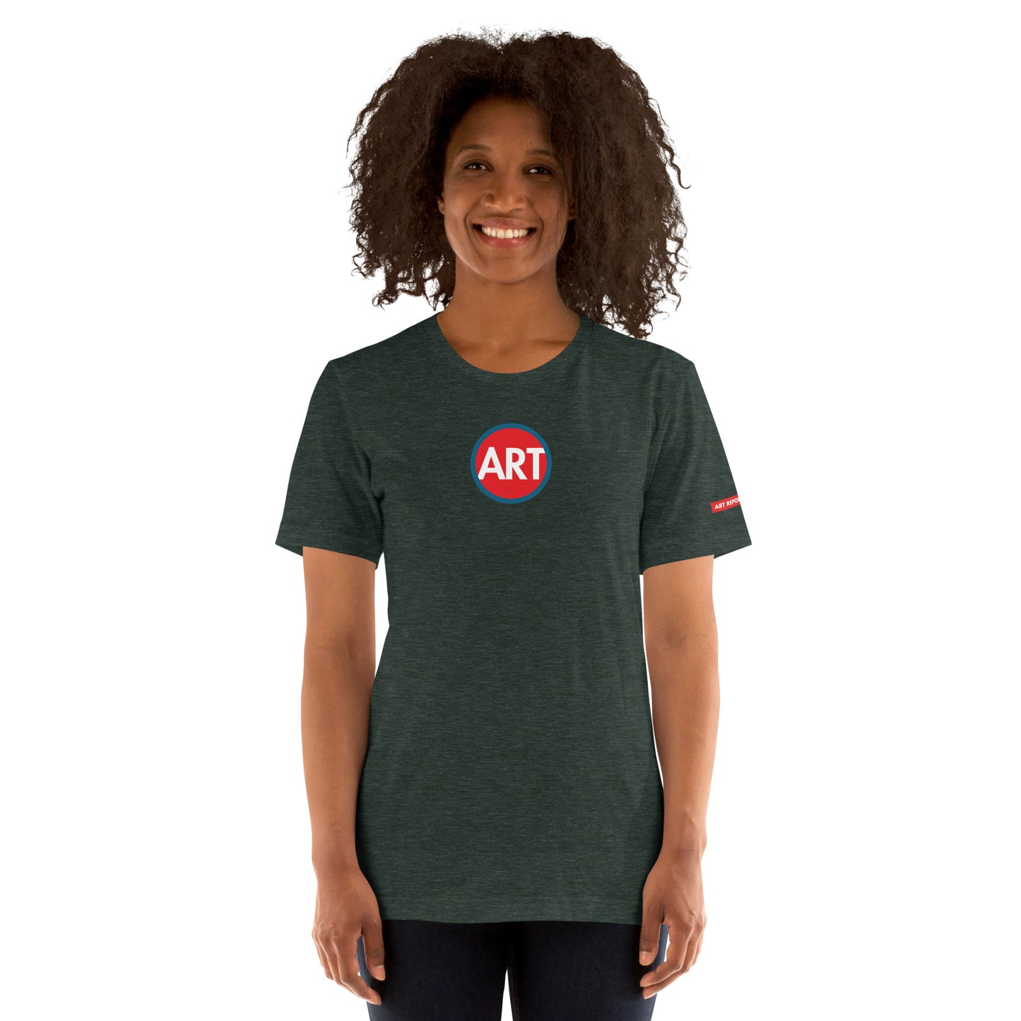 CircleArt (Red, White & Blue) Unisex Fashion T-Shirt