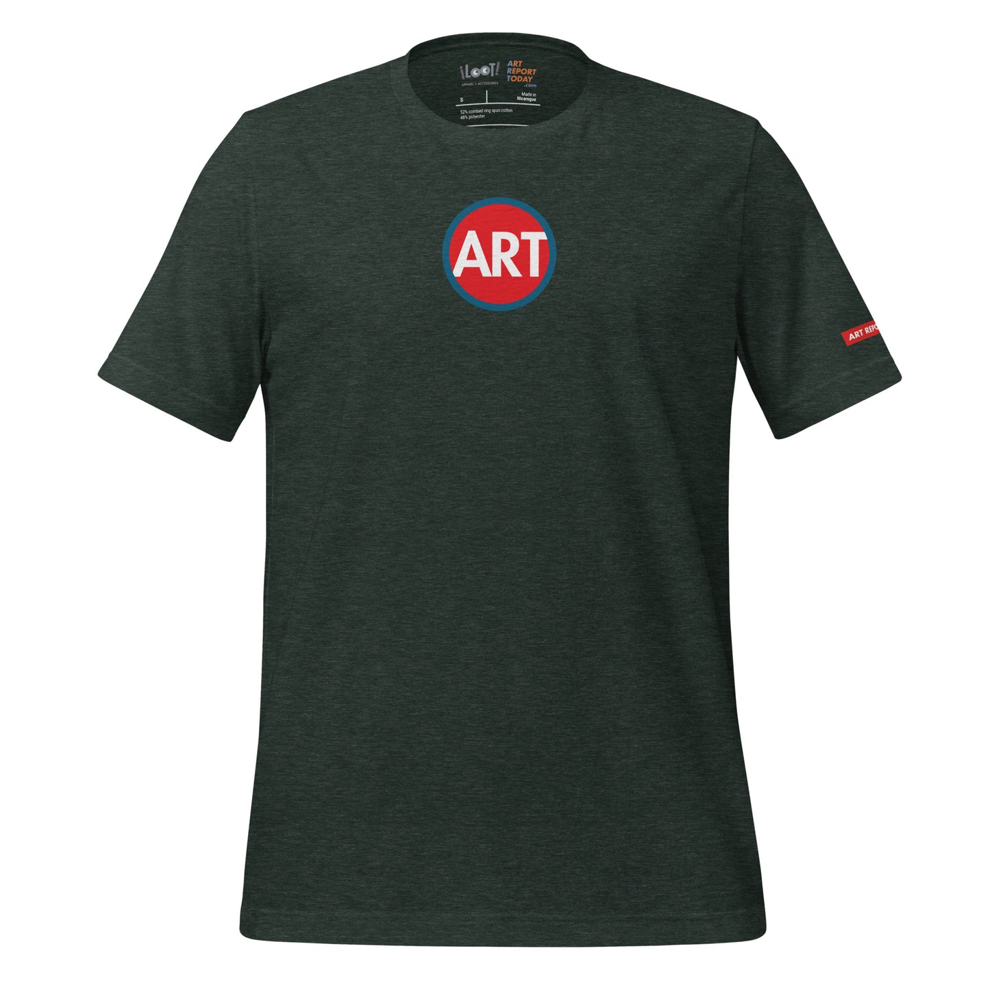 CircleArt (Red, White & Blue) Unisex Fashion T-Shirt