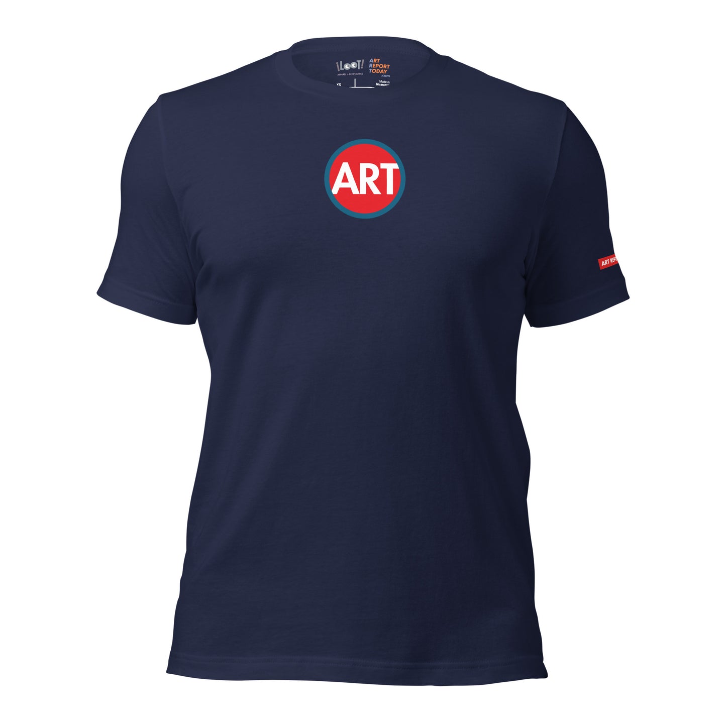 CircleArt (Red, White & Blue) Unisex Fashion T-Shirt