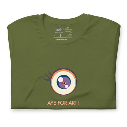 Aye for Art! (after Murakami) Unisex Fashion T-Shirt