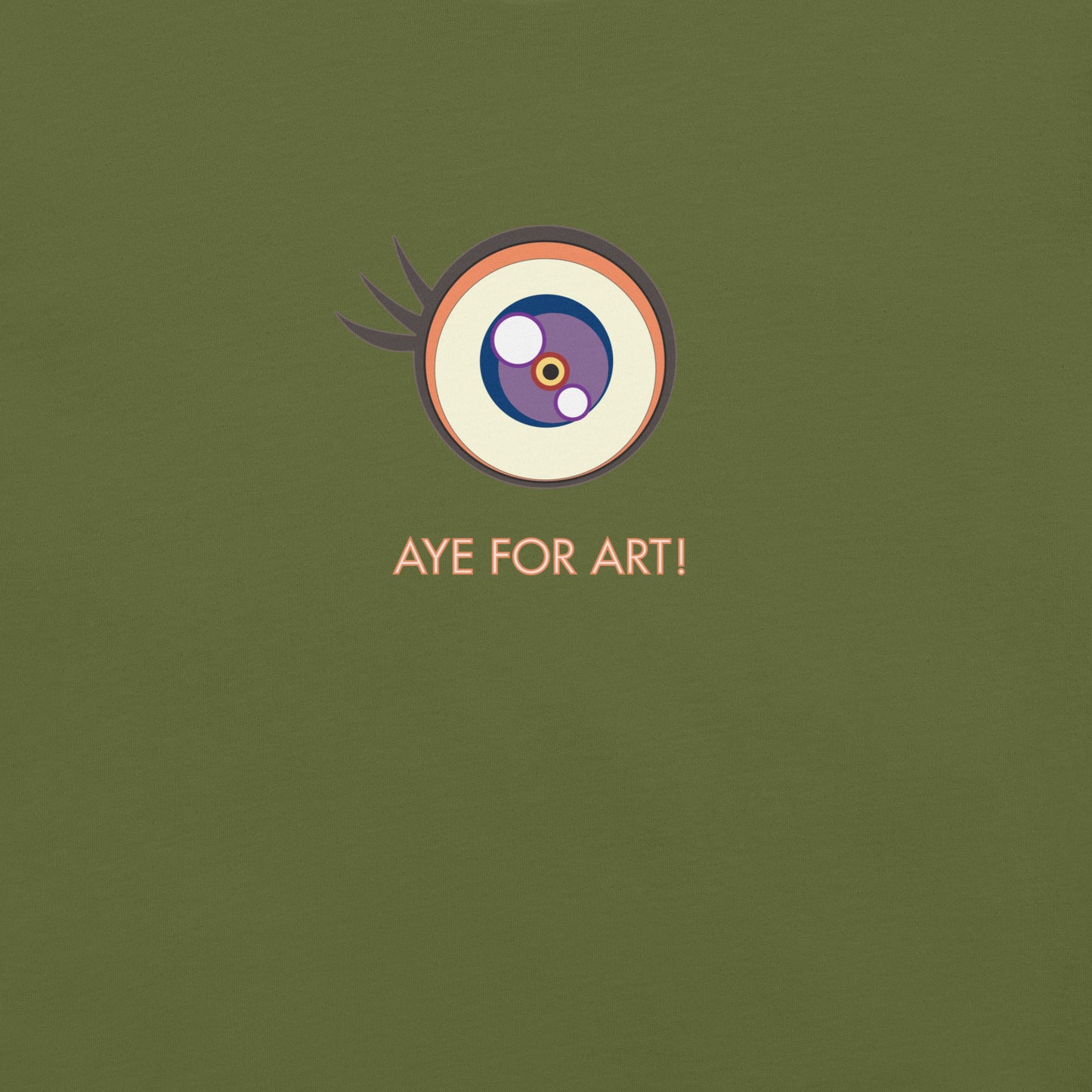 Aye for Art! (after Murakami) Unisex Fashion T-Shirt