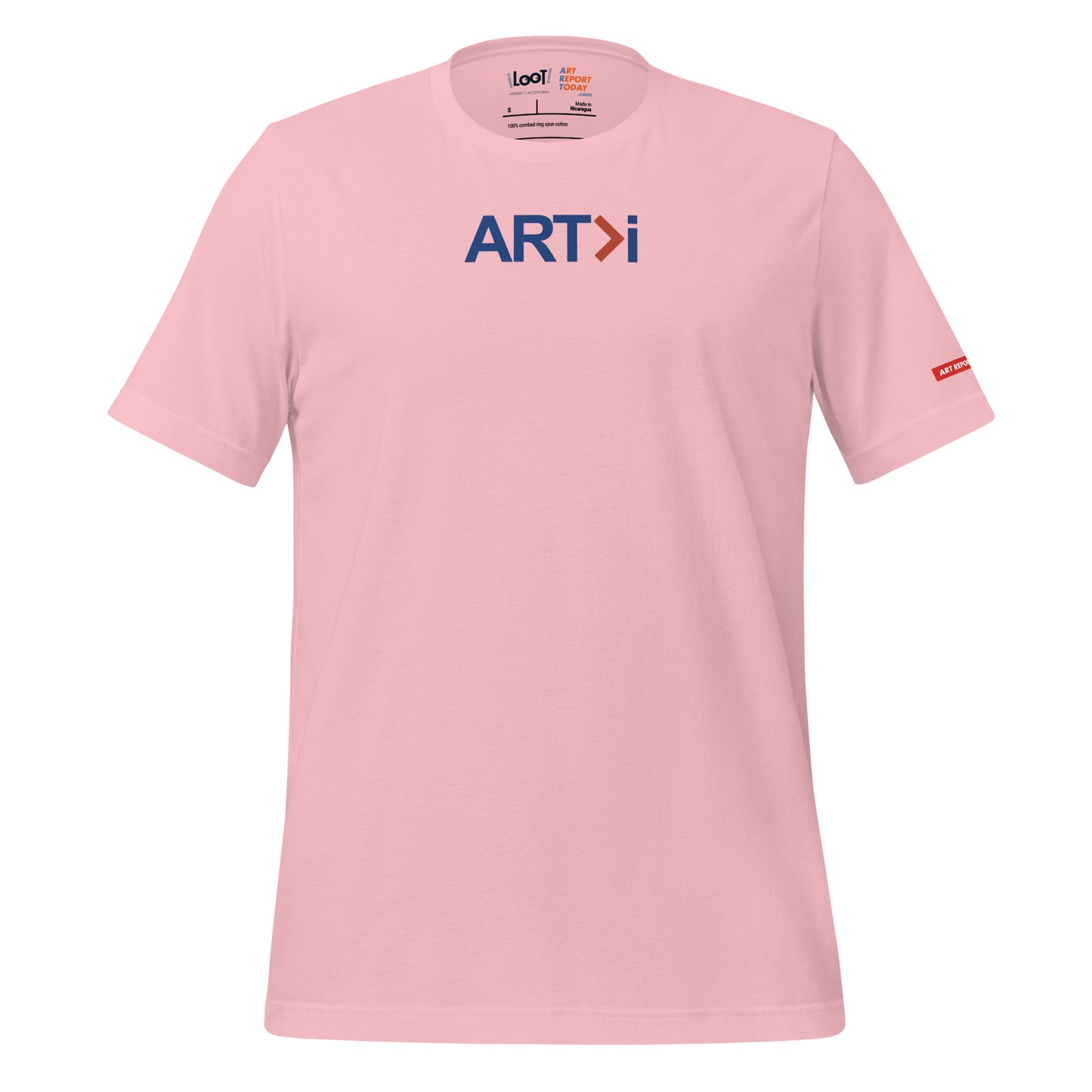 Unisex T-Shirt, ART Greater Than i (Blue-Red)