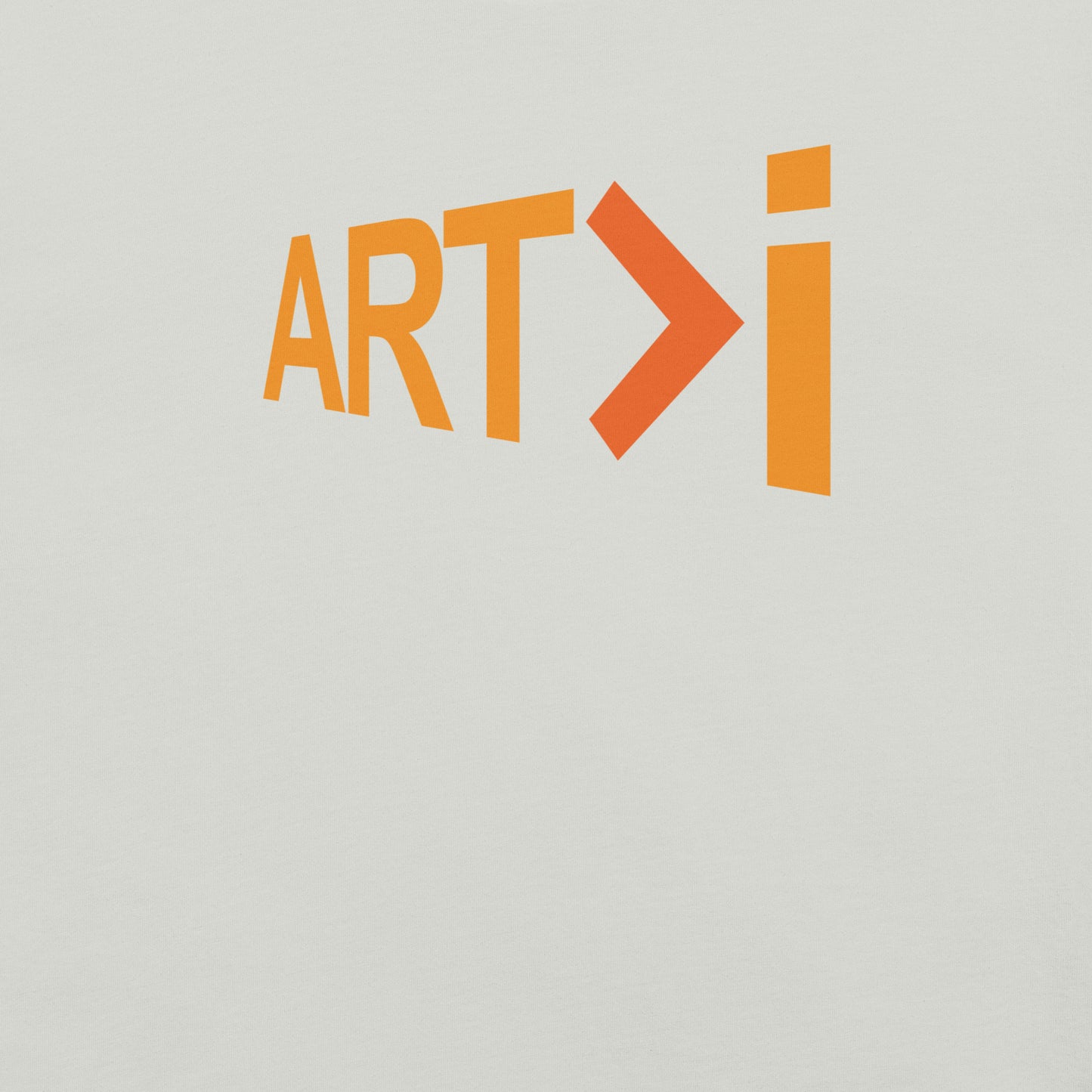 ART>i Unisex Fashion T-shirt (Art is Greater Than i)