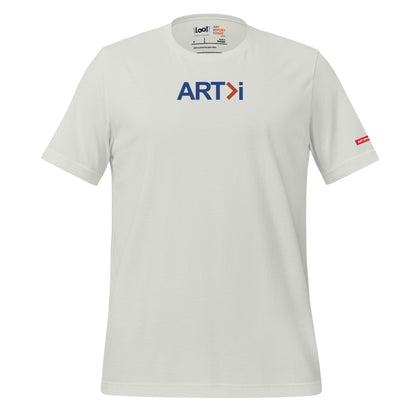 Unisex T-Shirt, ART Greater Than i (Blue-Red)