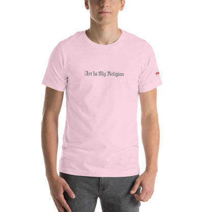Art Is My Religion. Unisex Fashion Cut T-Shirt