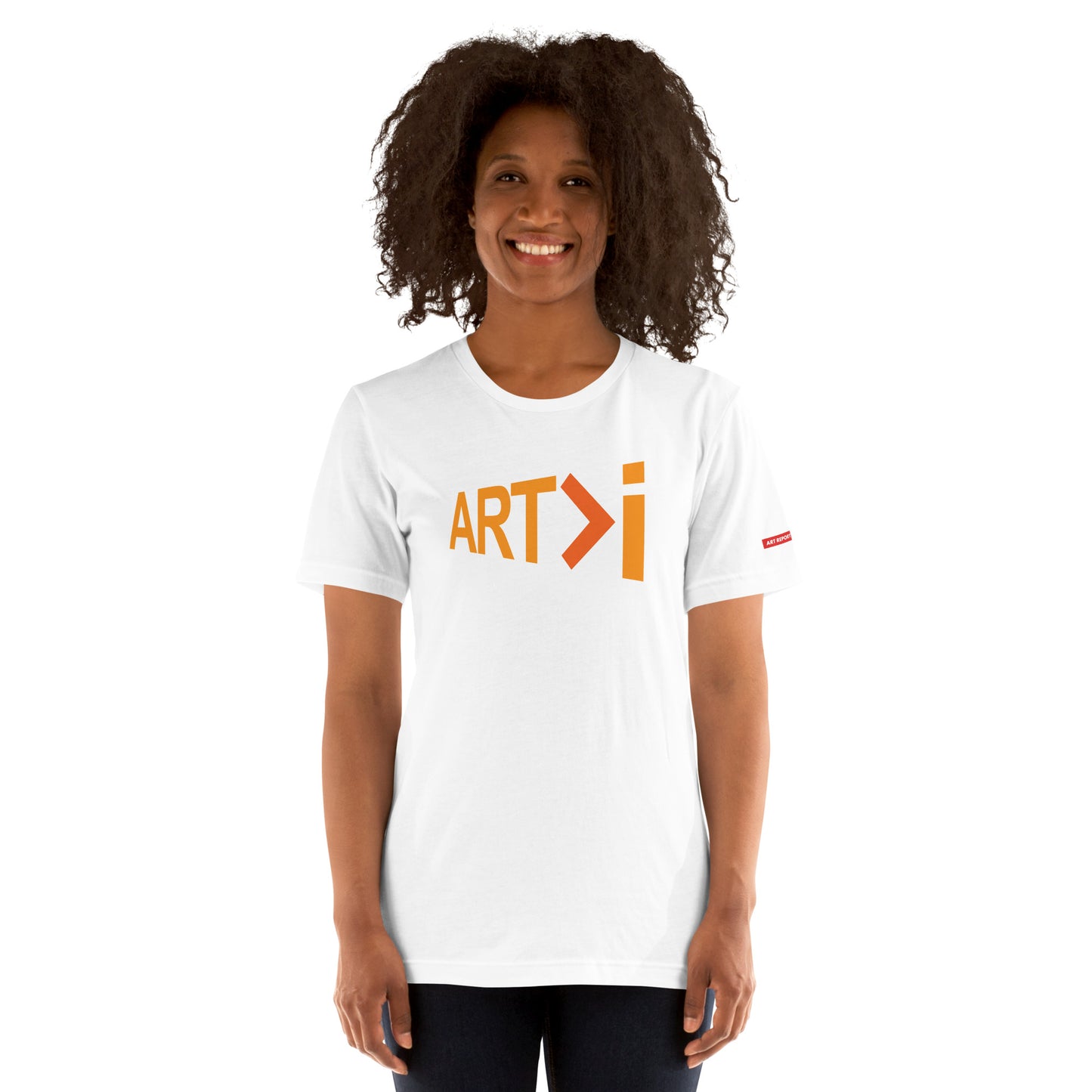 ART>i Unisex Fashion T-shirt (Art is Greater Than i)