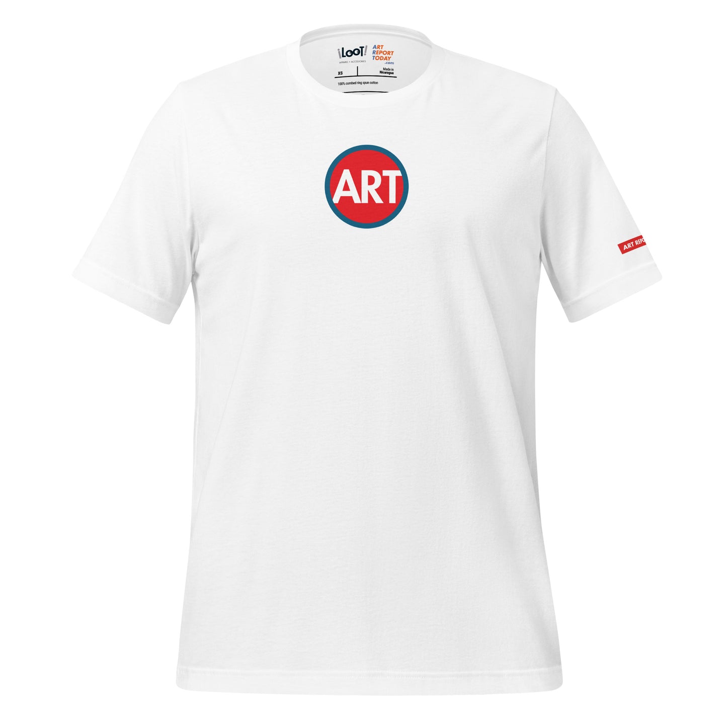 CircleArt (Red, White & Blue) Unisex Fashion T-Shirt