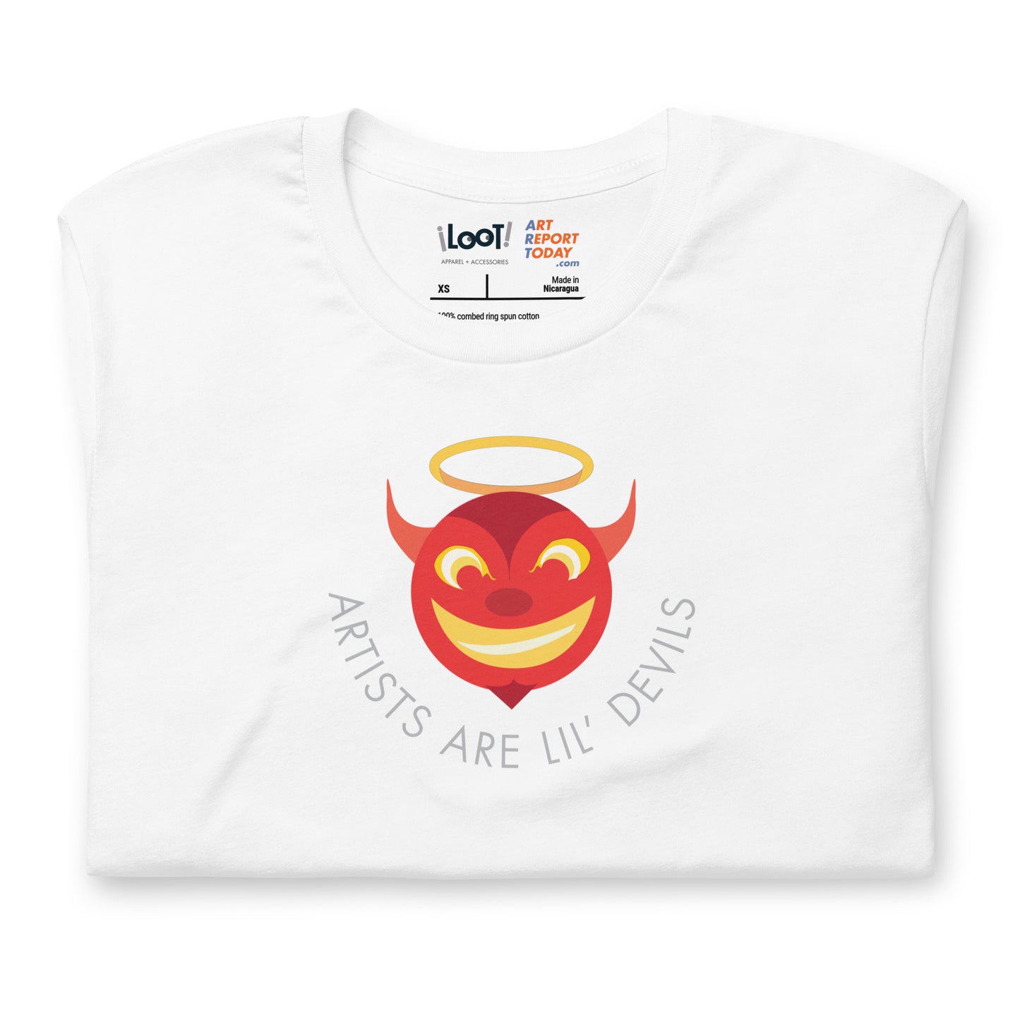 'Artists Are Lil' Devils' Unisex Fashion T-Shirt