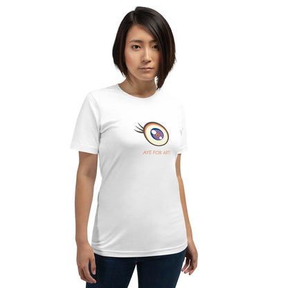 Aye for Art! (after Murakami) Unisex Fashion T-Shirt