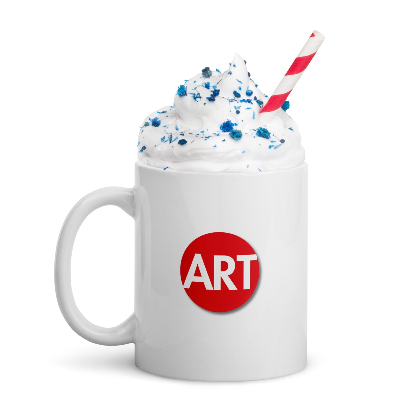 CircleArt White Glossy Mug