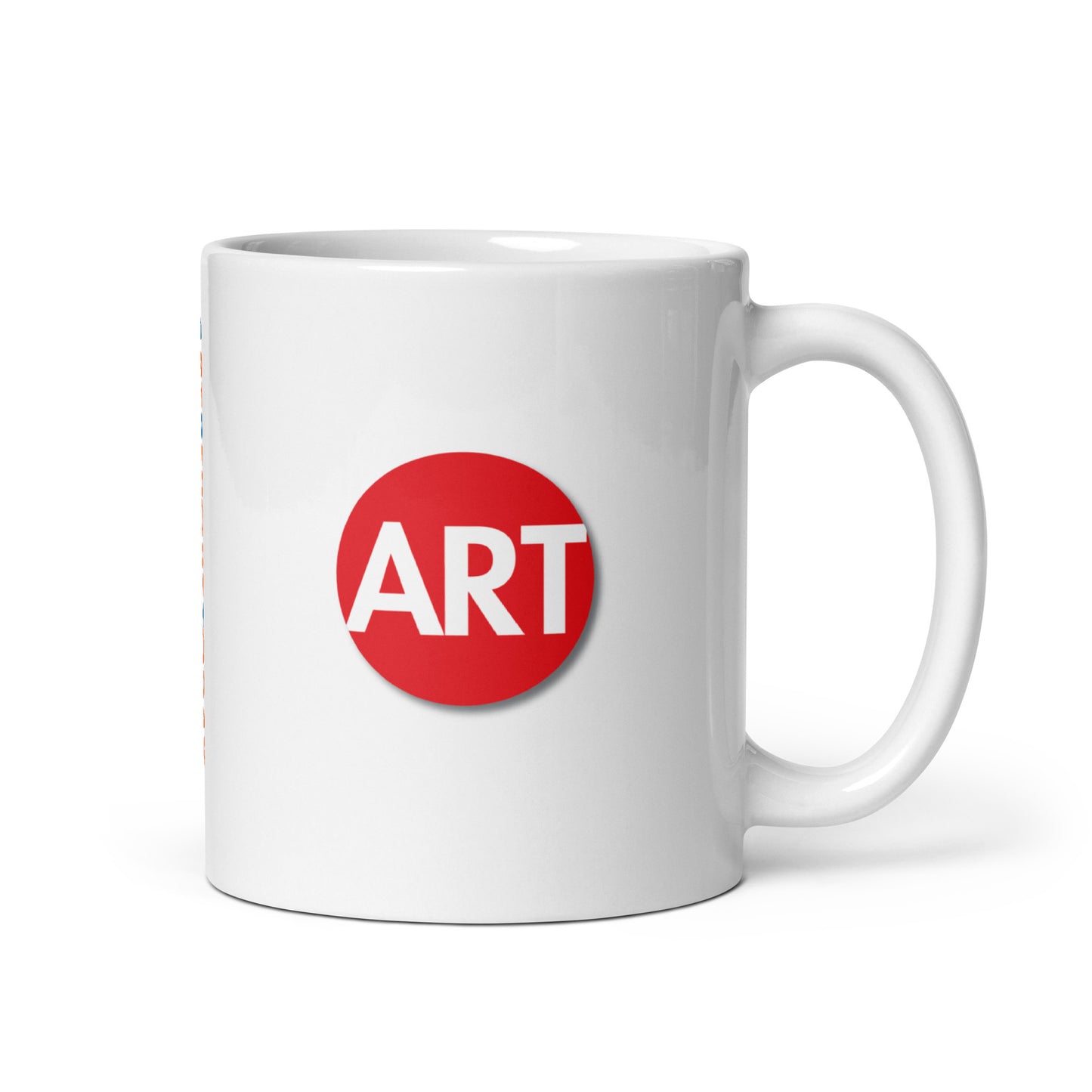 CircleArt White Glossy Mug